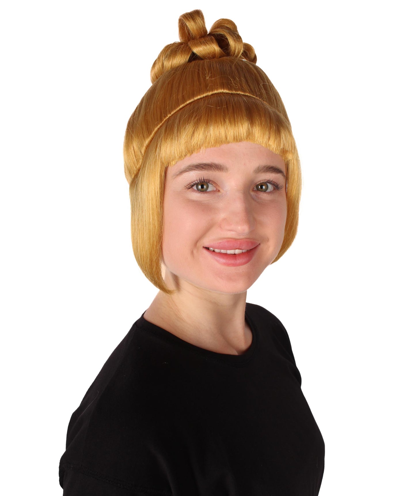 HPO  Women's Halloween Animated Lucy Updo Wig | Multiple Color Options
