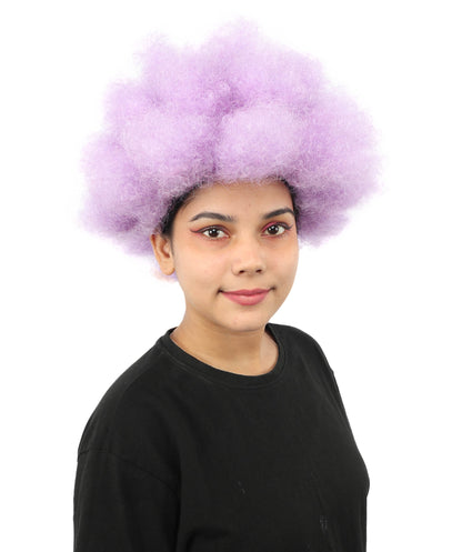Womens Soldier Movie Afro | Cosplay Wig | Premium Breathable Capless Cap