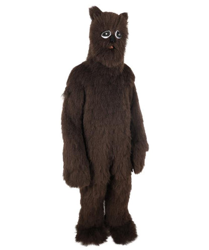 HPO Unisex Medium Brown Grizzly Bear Costume | Best for Halloween| Flame-retardant Synthetic Fabric