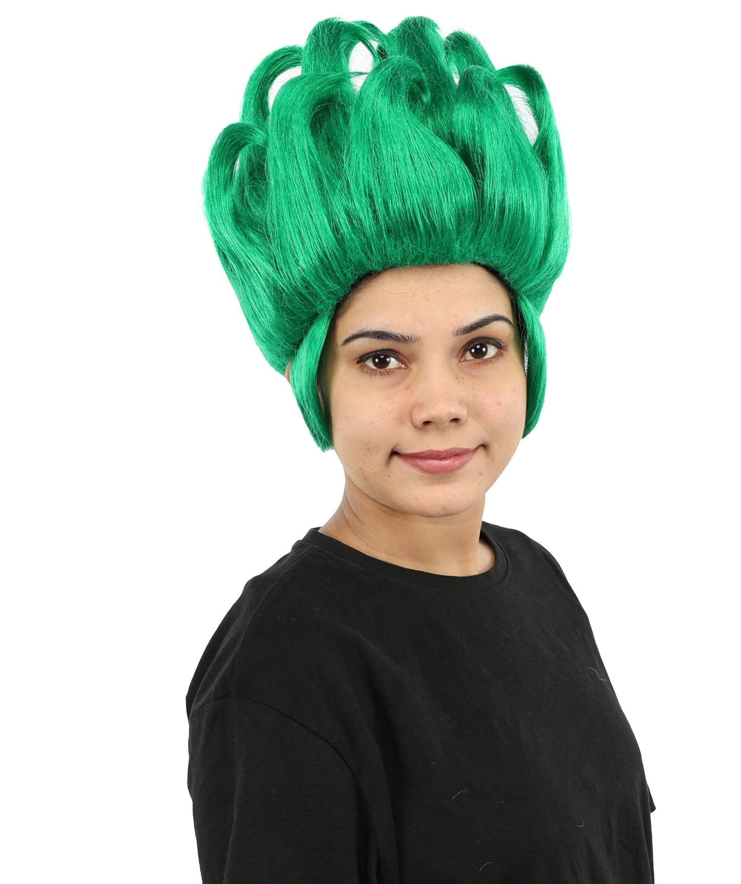 HPO Multiple color Sea Witch Wig – Curly Tentacle-Inspired Fancy Dress Wig for Women – Ocean Sorceress Cosplay Hair