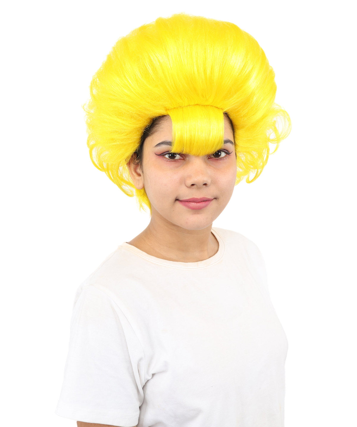 Women's Voluminous Retro Wig | Multiple Color Options, create of synthetic fiber, teased curly volume, breathable capless cap | Party, Halloween, theater, drag, performance, costume events