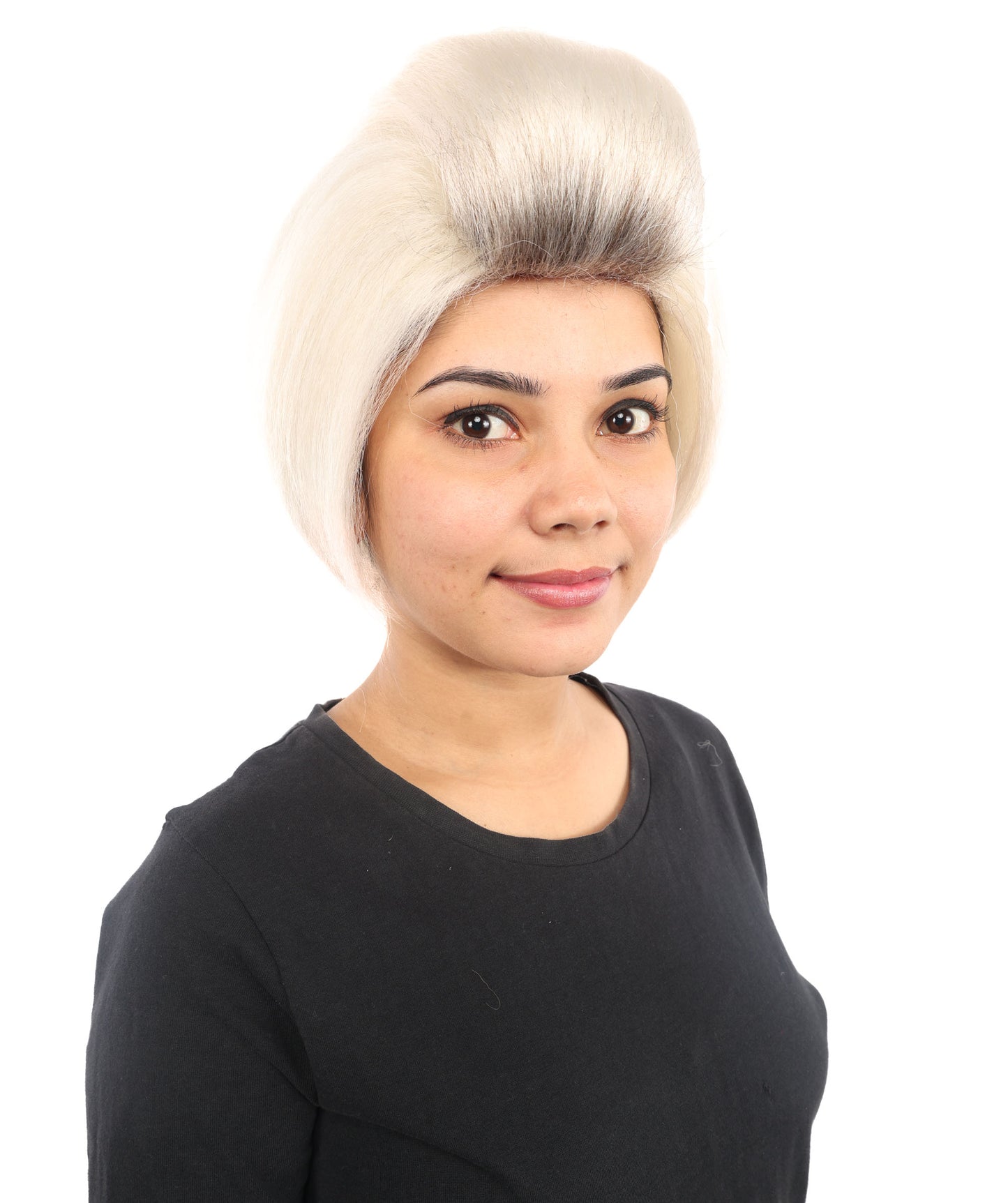 HPO Women's 90s Retro Blonde Wig | Short Layered Vintage Style Wig with Soft Texture |  for Halloween, Cosplay, Parties, and Stage Events