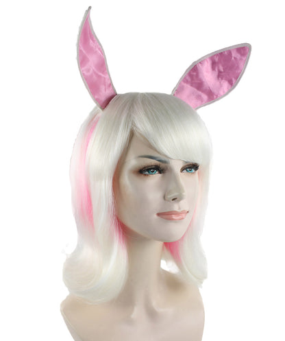 Easter Bunny Womens Wig | Short Easter Wig | Premium Breathable Capless Cap