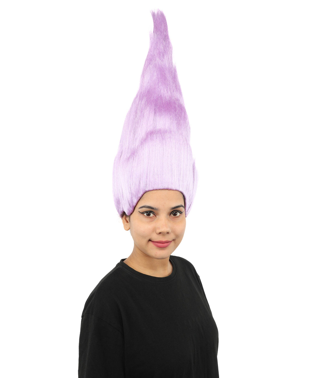 HPO Adult & Teen Women's Tall Cone Wig | Multicolor Options, create of synthetic fiber, extremely tall smooth pointed texture, breathable base | Party, Halloween, theater, drag, performance, costume events