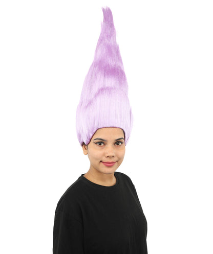 HPO Adult & Teen Women's Tall Cone Wig | Multicolor Options, create of synthetic fiber, extremely tall smooth pointed texture, breathable base | Party, Halloween, theater, drag, performance, costume events