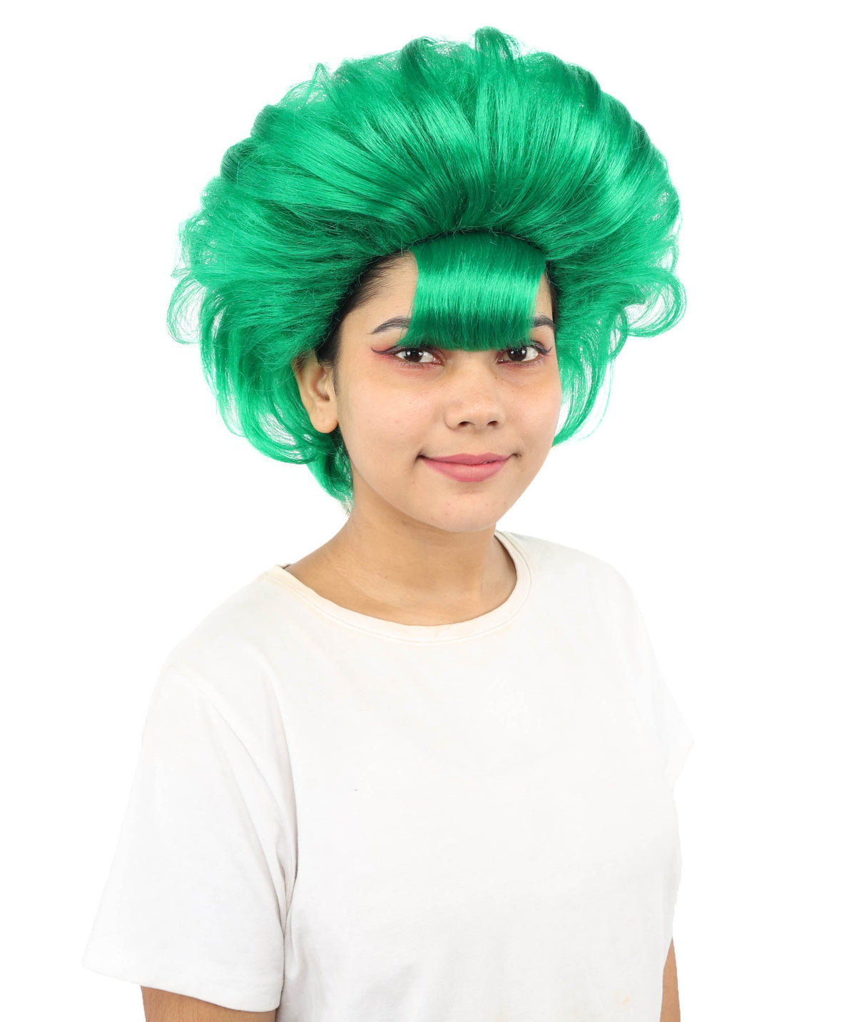 Women's Voluminous Retro Wig | Multiple Color Options, create of synthetic fiber, teased curly volume, breathable capless cap | Party, Halloween, theater, drag, performance, costume events
