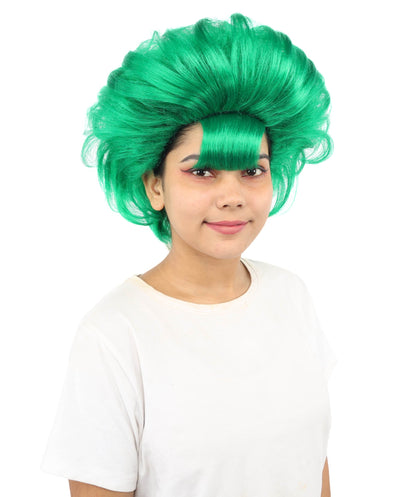Women's Voluminous Retro Wig | Multiple Color Options, create of synthetic fiber, teased curly volume, breathable capless cap | Party, Halloween, theater, drag, performance, costume events