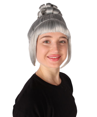 HPO  Women's Halloween Animated Lucy Updo Wig | Multiple Color Options