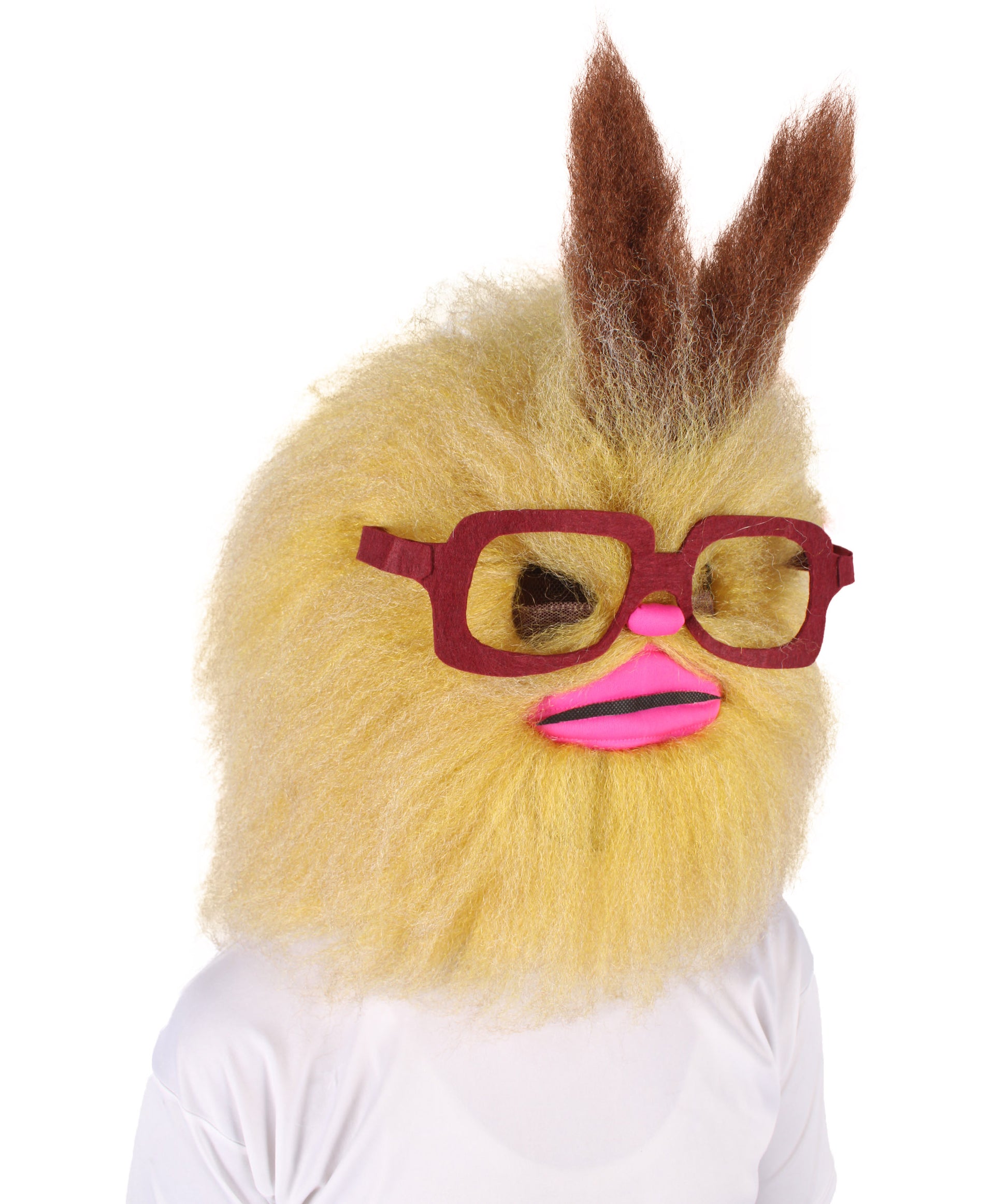 Unisex Yellow Furby Doll Mask