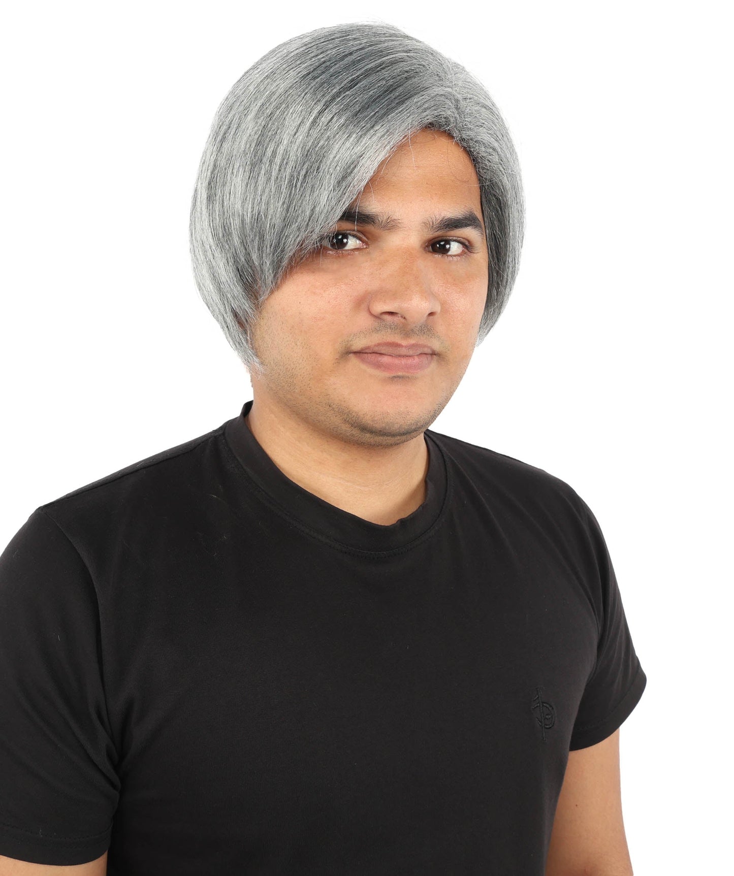 Men's Short Dramatic Texture Wig | Multiple Color Option | undercut, multi-layered messy styling | Halloween, cosplay, drag, theatrical performances, and themed parties