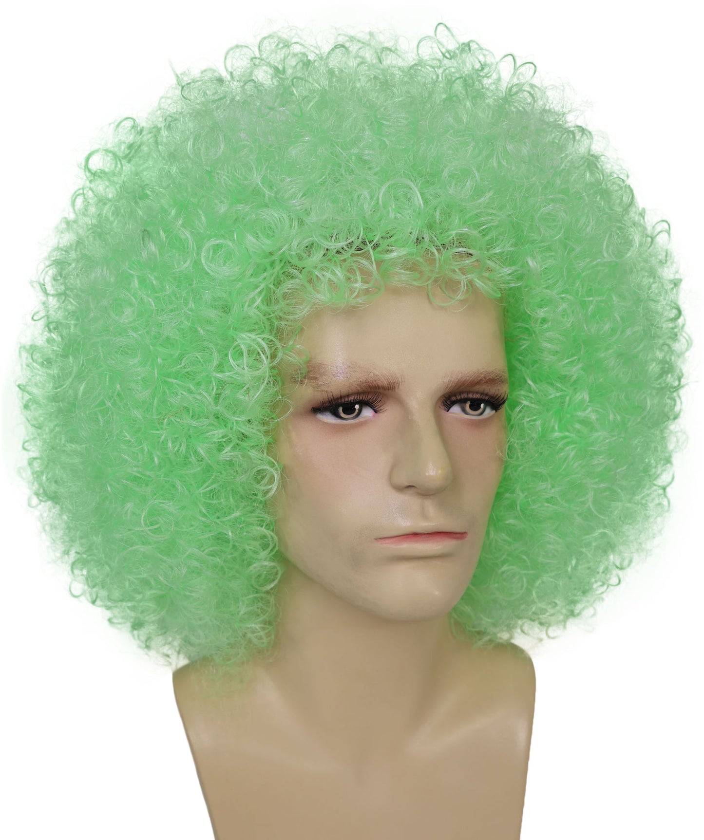 Men’s Big Curly Afro Wig | Bold Hair for Halloween, Themed Parties | Multiple Color Options