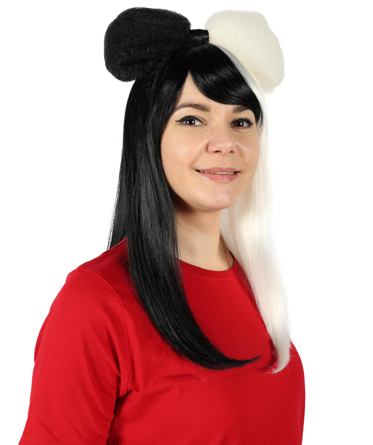 HPO Long Butterfly Womens Wigs | Insect Character Multi Color Halloween Wigs | Premium Breathable Capless Cap