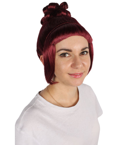 HPO  Women's Halloween Animated Lucy Updo Wig | Multiple Color Options