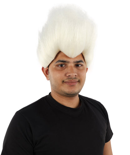 Hades God of Death |Multiple Color Fake Flame Spikes | Premium Halloween Wig