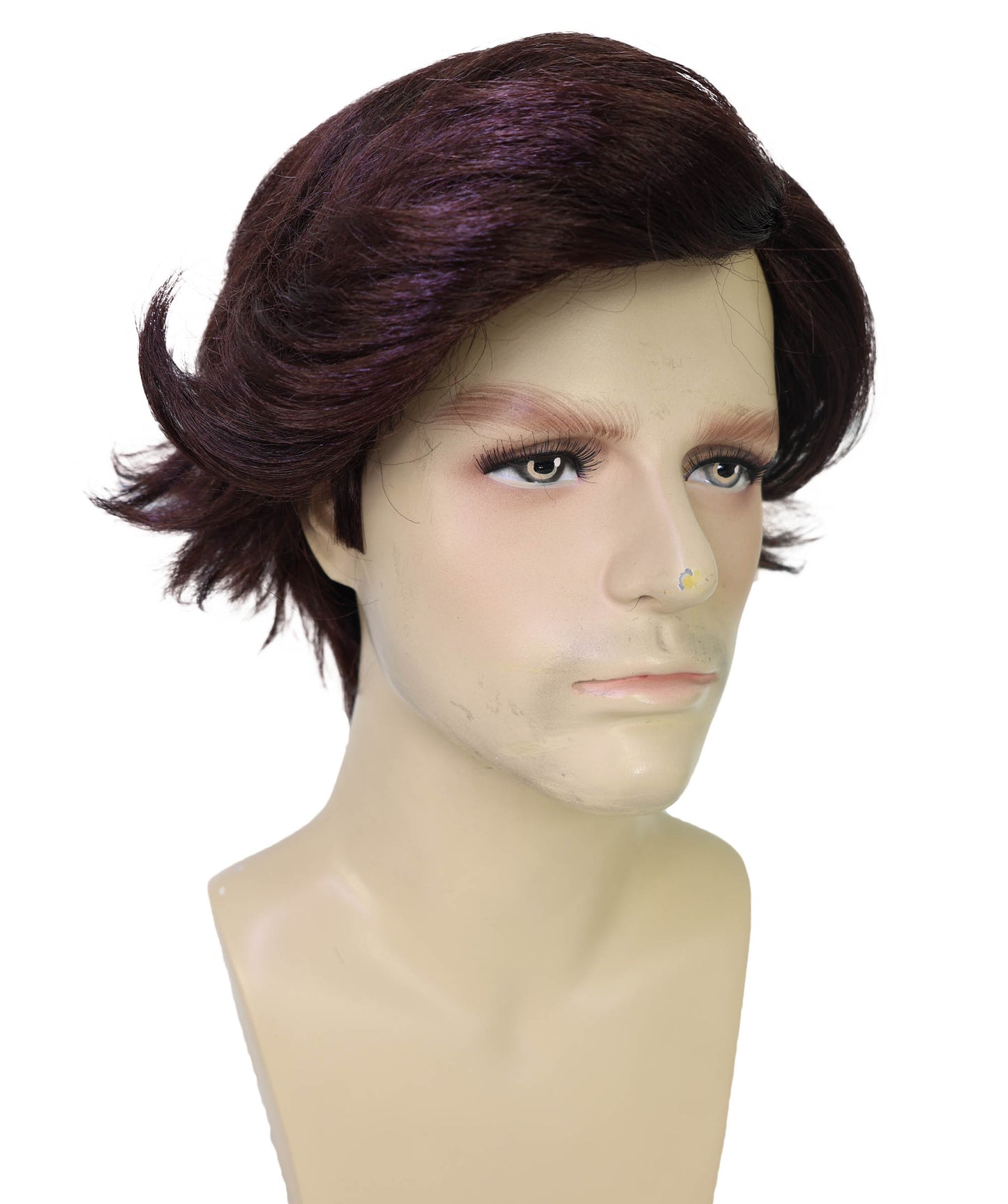 HPO Adult Men’s Wild 90s Detective Wig | Eccentric Character Look for Halloween