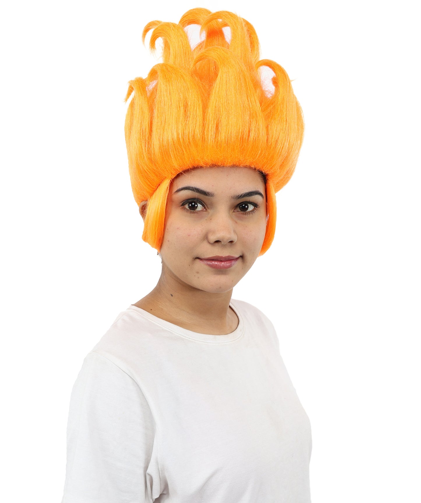 HPO Multiple color Sea Witch Wig – Curly Tentacle-Inspired Fancy Dress Wig for Women – Ocean Sorceress Cosplay Hair