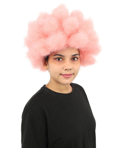 Womens Soldier Movie Afro | Cosplay Wig | Premium Breathable Capless Cap