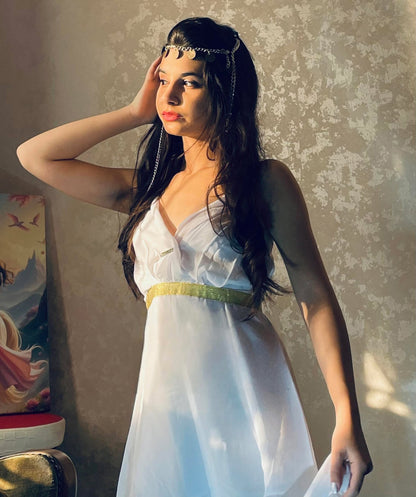 Women's Goddess Costume | White Fancy Costume