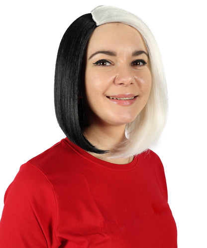 Introverted Bob | Women's Rose Multiple Color Straight Shoulder Length Trendy Introverted Bob Wig
