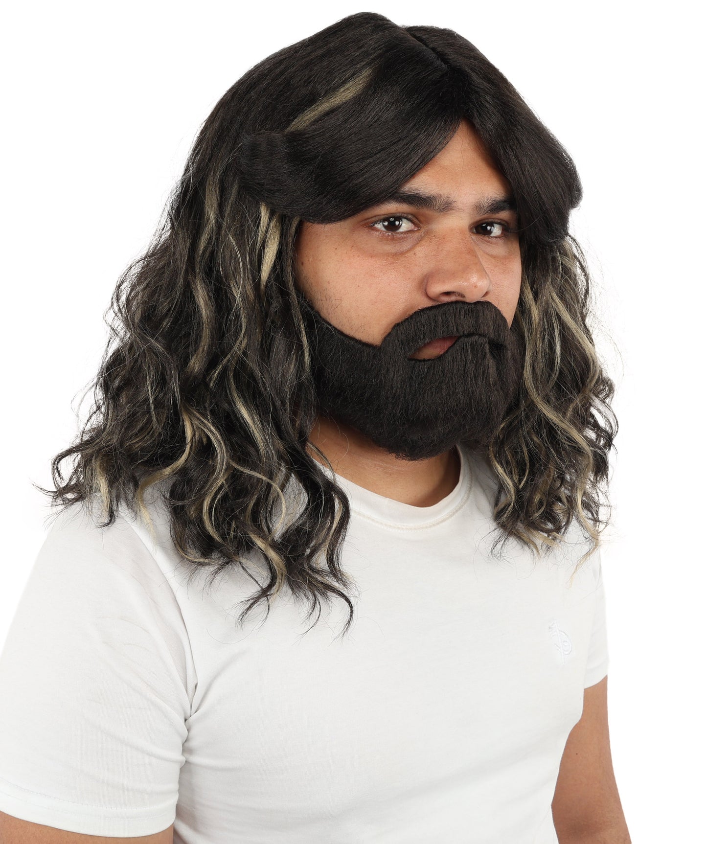 HPO Long Shaggy Layered Wig | Wavy Retro Style Costume Hair | Full Volume Hairpiece for Cosplay, Styling & Themed Styling