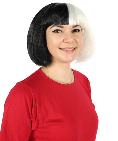 Celebrity Women's Casual Bob | Multiple color Bob Cosplay Halloween Wig | Premium Breathable Capless Cap