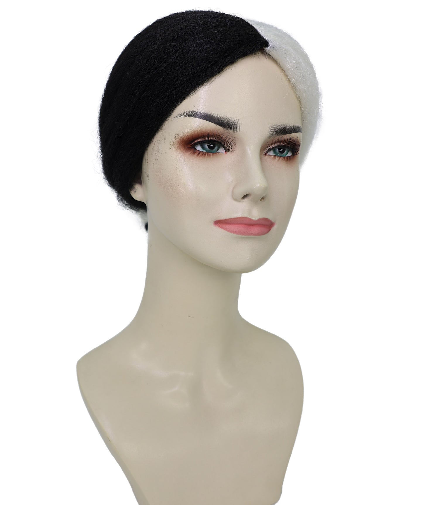 Old Lady Grey Wig | Grandma Character Party Fancy Halloween Wig | Premium Breathable Capless Cap
