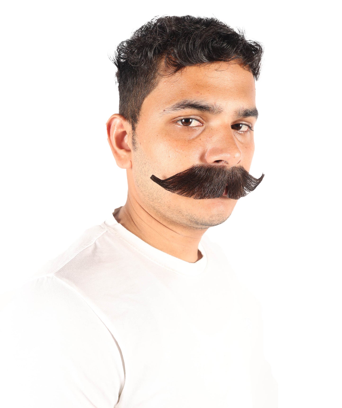 Premium Watson Human Facial Hair Mustache For Men | HPO