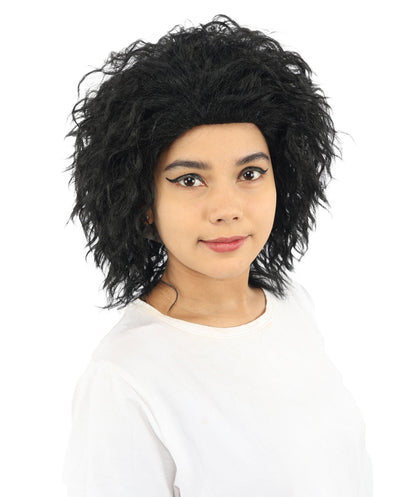 HPO Adult & Teen Women’s 15-Inch Curly Wig | Multiple Color Options | Wavy Voluminous Style | Idal for Costume, Cosplay, and Themed Events