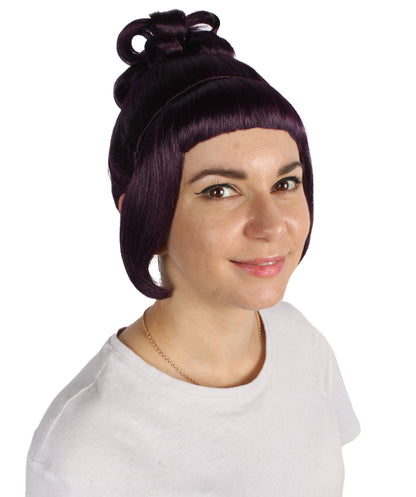 HPO  Women's Halloween Animated Lucy Updo Wig | Multiple Color Options