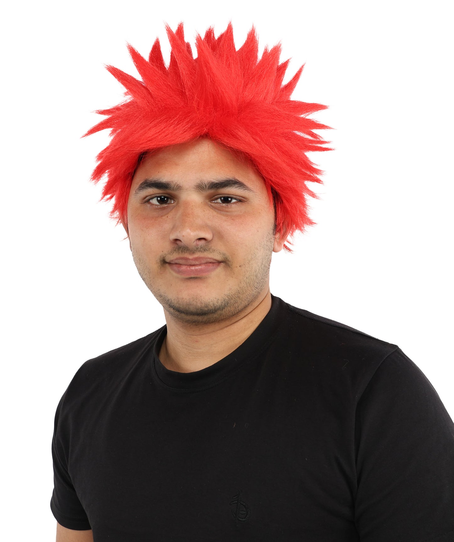 HPO Adult Men's Japanese Superhero Manga Spiky Wig |  Multi Color Options