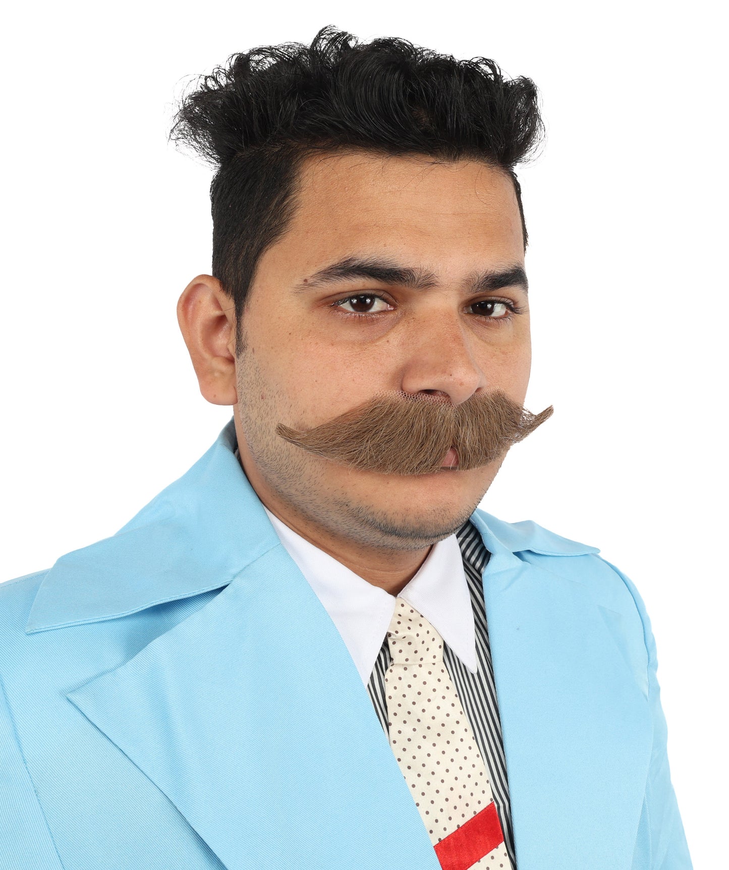 Premium Watson Human Facial Hair Mustache For Men | HPO