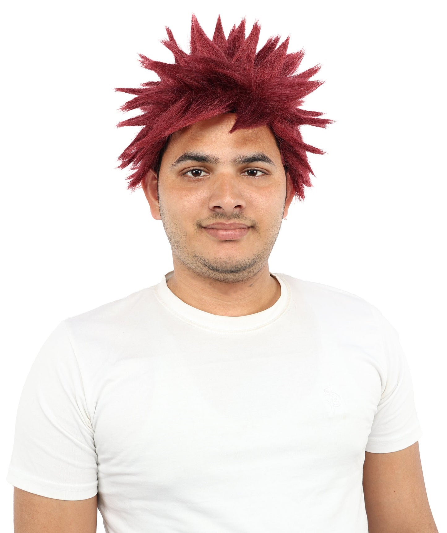 HPO Adult Men's Japanese Superhero Manga Spiky Wig |  Multi Color Options