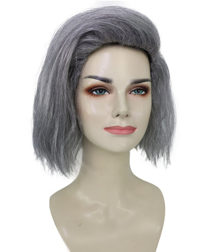 Adult Women's 10" Inch Short Length Halloween Cosplay Ombre Pop Star Fireworks Costume Wig, Synthetic Soft Fiber Hair | Multicolor Options | HPO