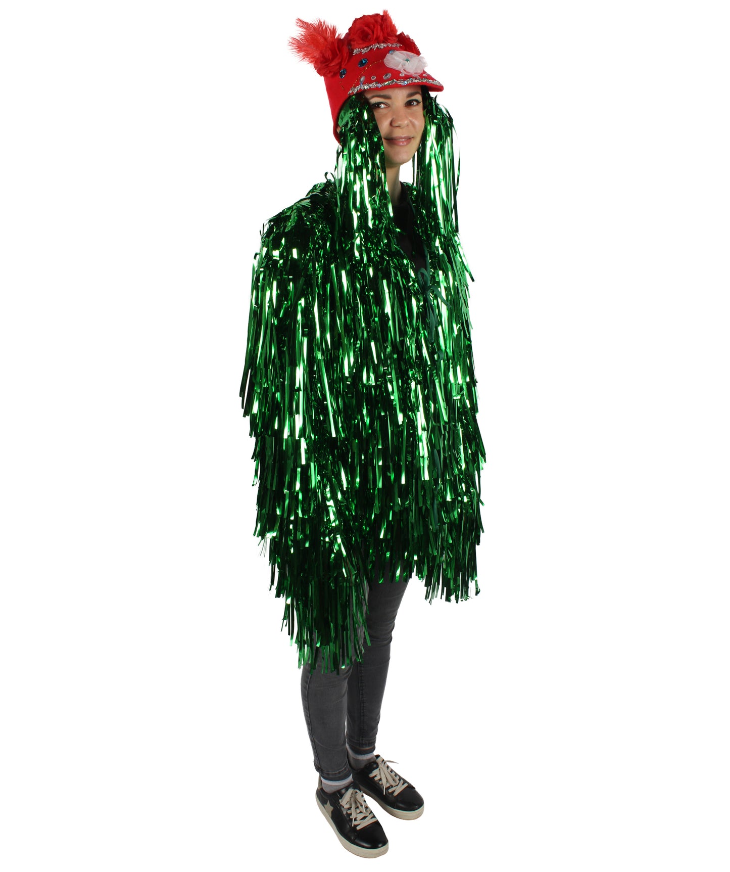 Adult Unisex DJ Tinsel Costume| Multiple Color Options