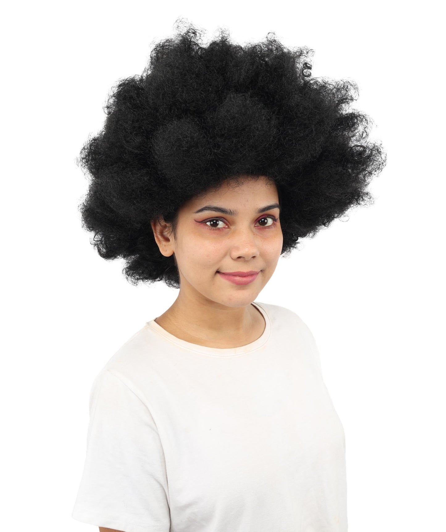 Womens Soldier Movie Afro | Cosplay Wig | Premium Breathable Capless Cap