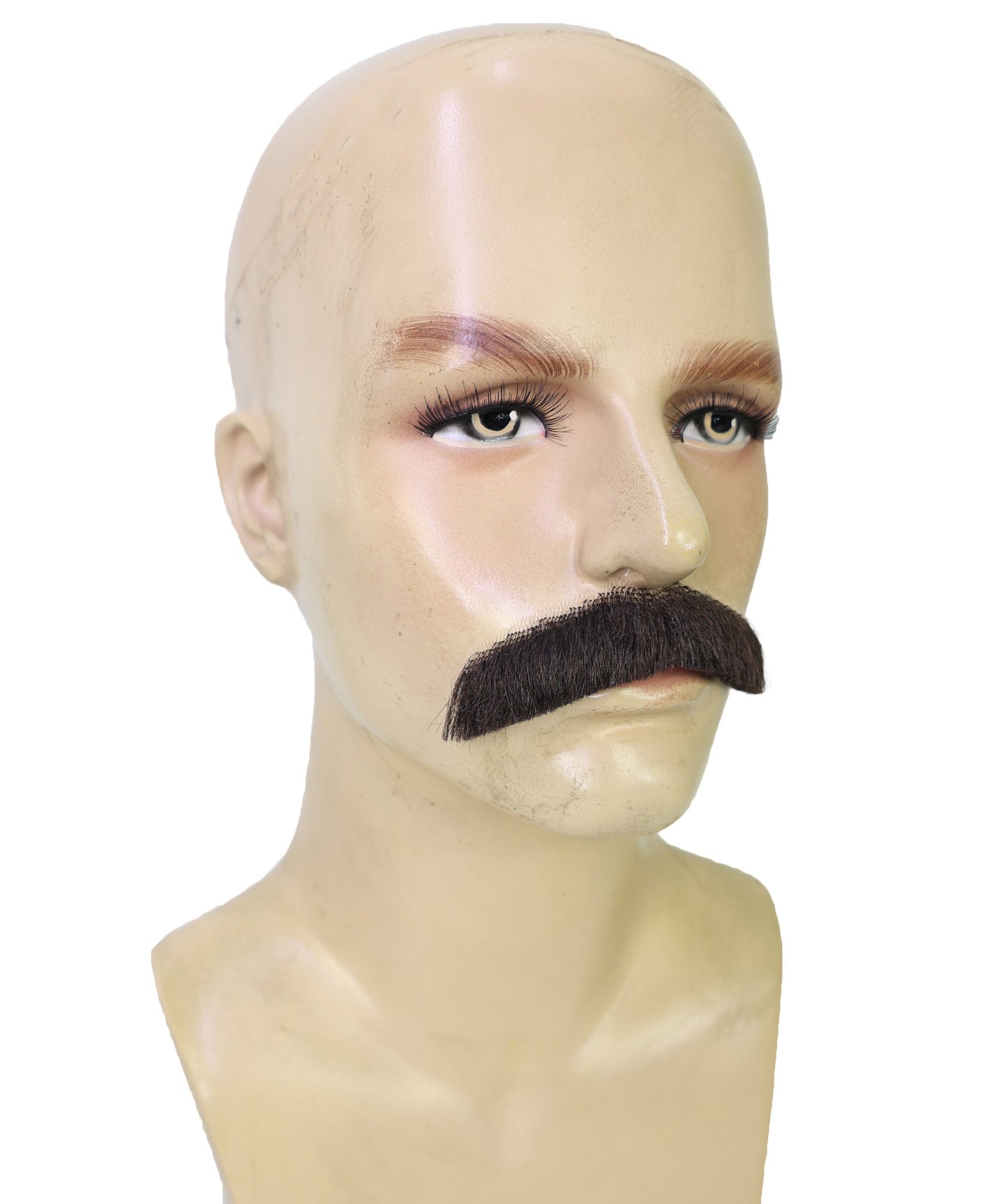 HPO Adult Men's CHAPLIN Tash – Multiple Chaplin Mustache for Fun, Self-Adhesive Lightweight Synthetic Fiber