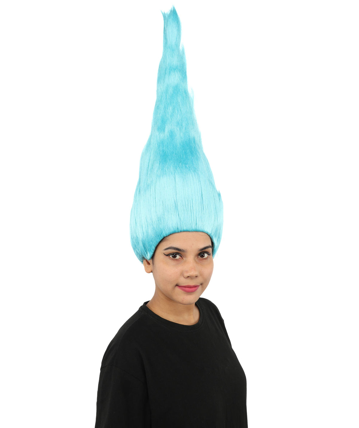 HPO Adult & Teen Women's Tall Cone Wig | Multicolor Options, create of synthetic fiber, extremely tall smooth pointed texture, breathable base | Party, Halloween, theater, drag, performance, costume events