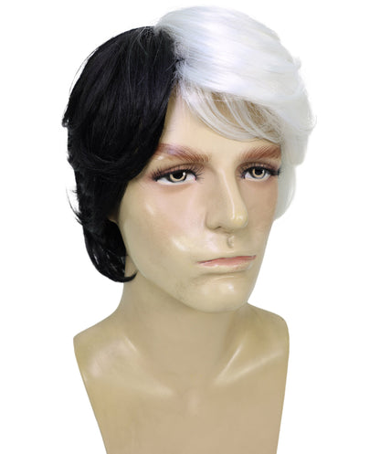 Snow Movie Mens Wig |Multiple Halloween Wig | Premium Breathable Capless Cap