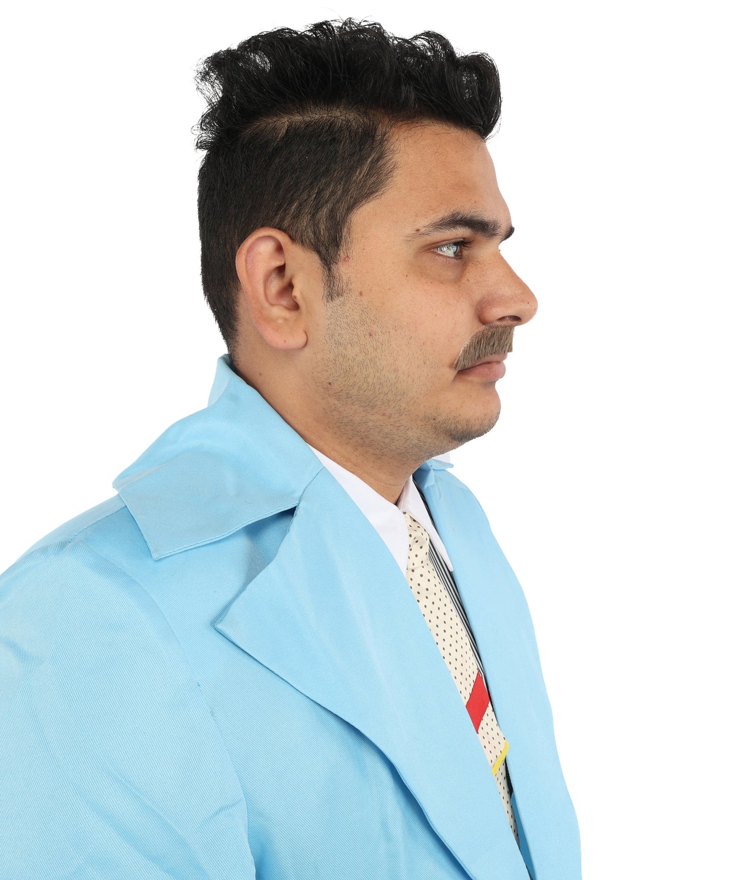 Men's Human Hair Moustache | Facial Hair Multiple Colours Option | HPO