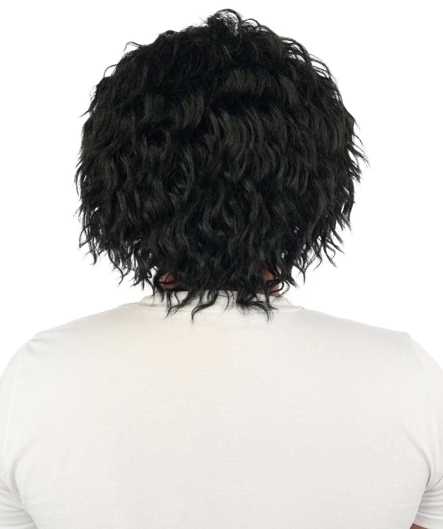 HPO Adult Men's Messy Wavy Shag Wig | Multiple Color Options | Create of synthetic fiber, relaxed tousled volume, breathable base | Party, Halloween, theater, drag, performance, costume events