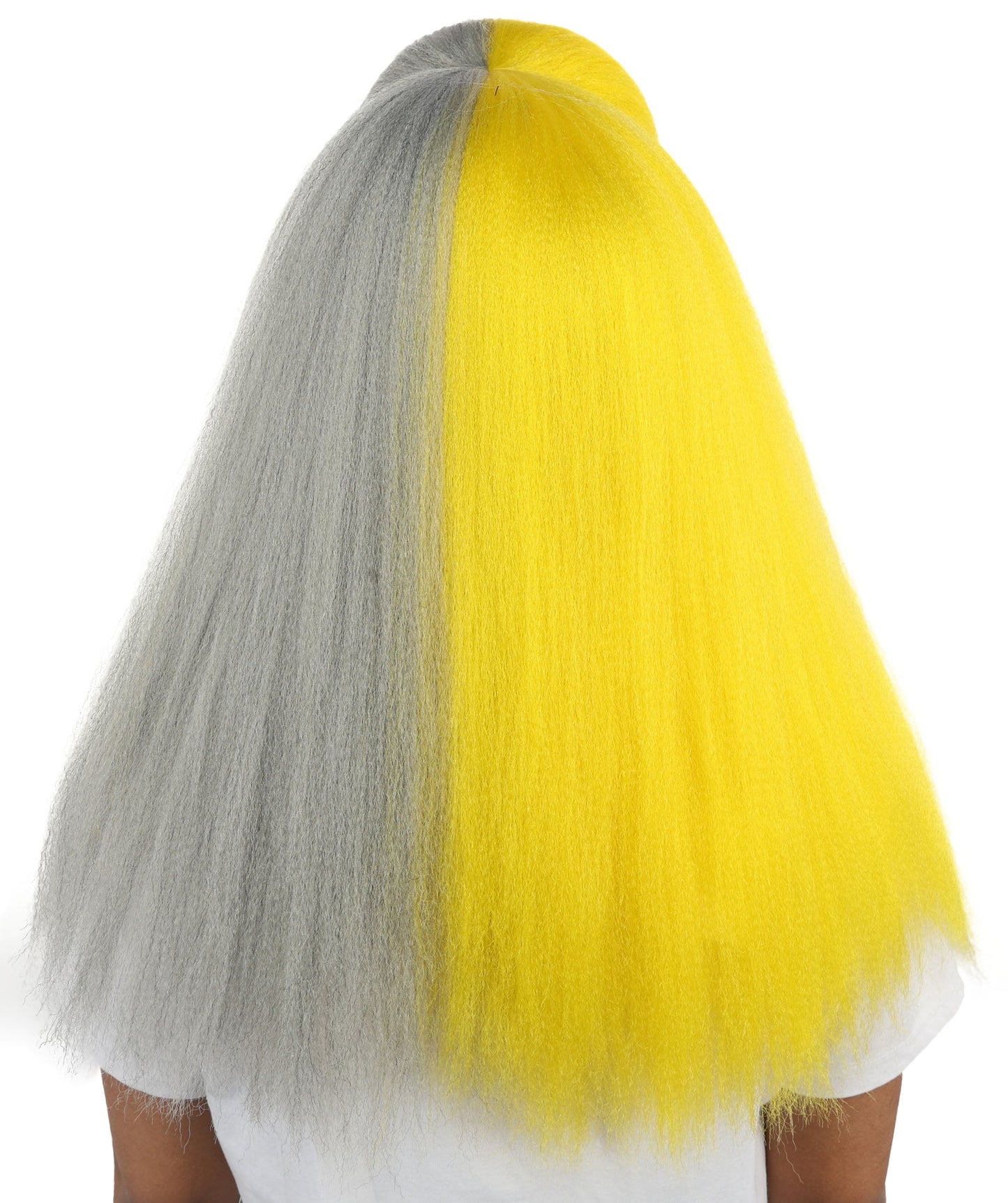 HPO Teen Extreme Hairy Person Two Part Costume, Mask and Bundle Set - Full-Body Hair Suit Extra-Long Costume Wig for Halloween, Cosplay & Parties - Multiple Color Options