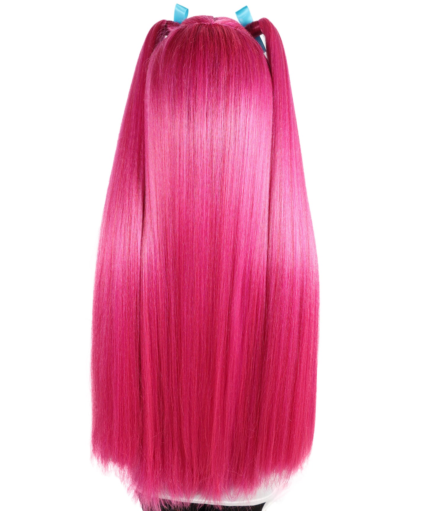 HPO Adult/Teen Women's K-pop Demon Hunters Wig Long Straight Multiple color Wig | Halloween Wig | Futuristic Pop Star Warrior Look