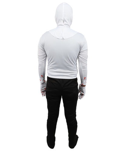 The Killer Costume - Spooky and Detailed Design, Perfect for Halloween and Cosplay, Multiple Sizes Options
