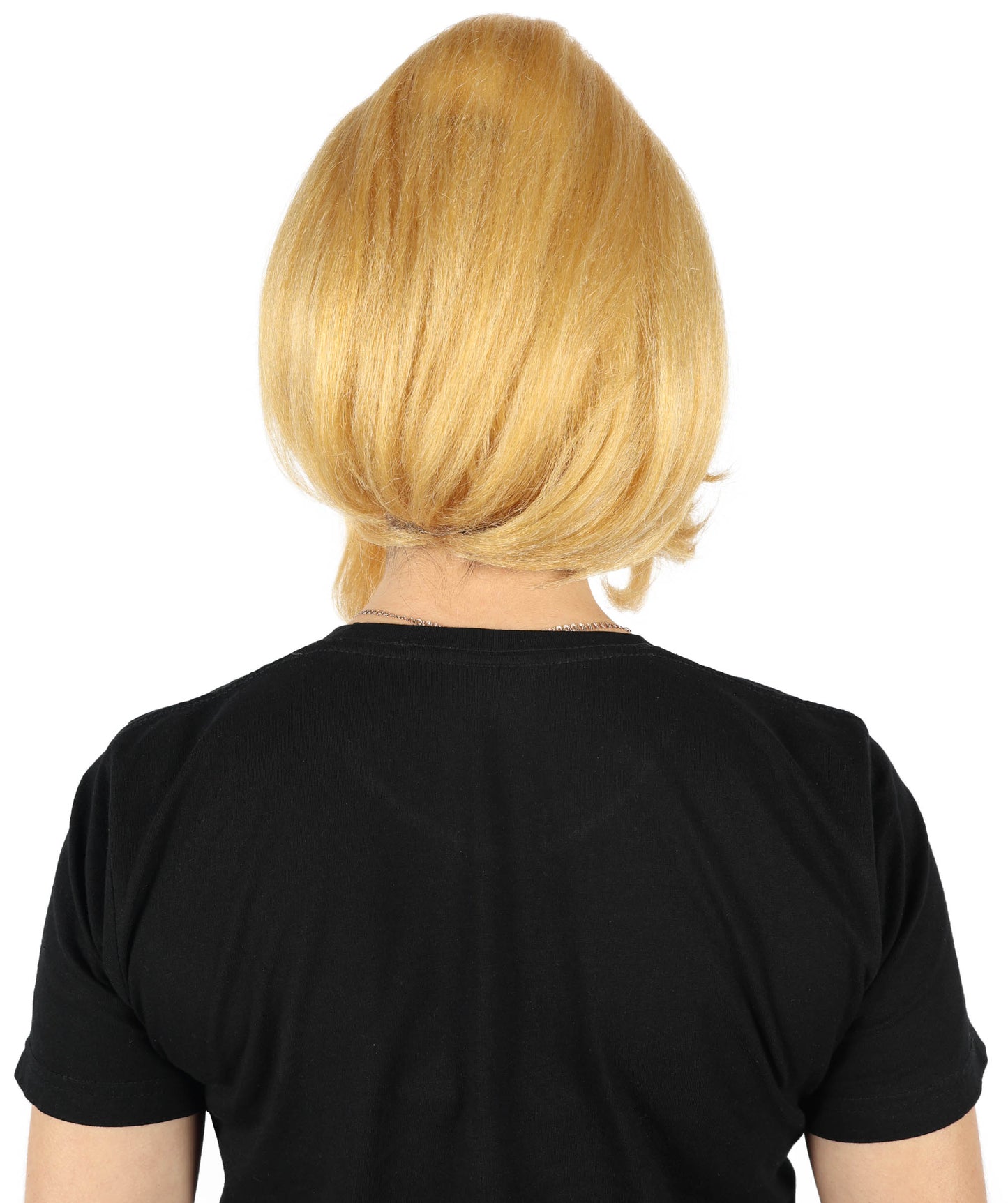 HPO Women’s New Light Blonde Medium Straight Wavy Pigtail Cosplay Wig | Anime Hair Wig for Women | Perfect for Cosplay Themed Parties and Halloween, Adjustable & Comfortable Fit