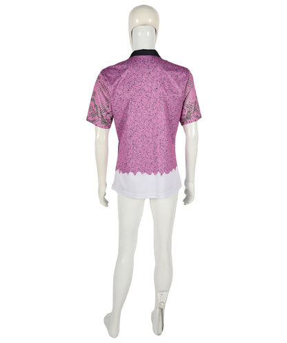 HPO Unisex  Sports Enthusiast Wig & T-Shirt Bundle | Vibrant Style & Comfort for Game Days | Suitable Shirt and Wig for sports