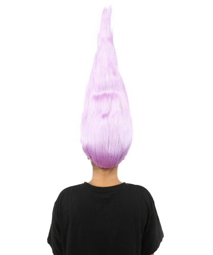 HPO Adult & Teen Women's Tall Cone Wig | Multicolor Options, create of synthetic fiber, extremely tall smooth pointed texture, breathable base | Party, Halloween, theater, drag, performance, costume events