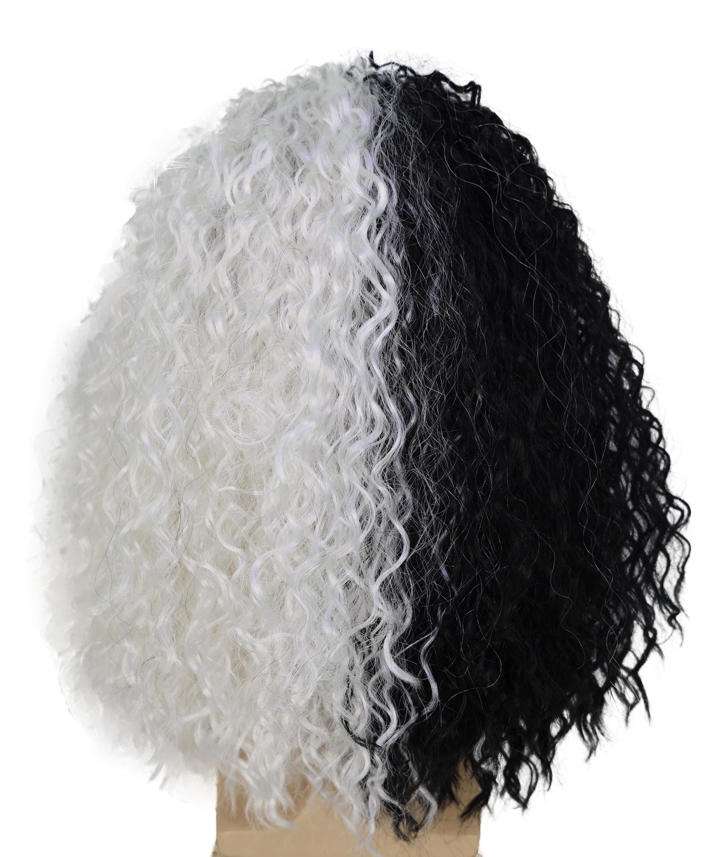 HPO Men Hawaiian Black Hair Wig | Cosplay Wigs | Premium Breathable Capless Cap