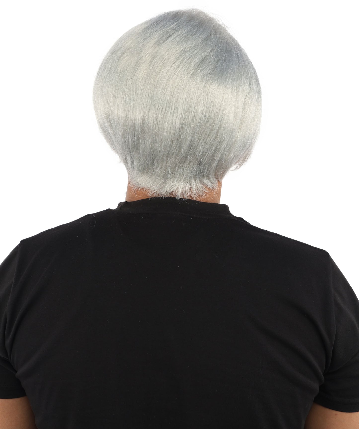 HPO Men’s Blonde Wig with Long Side Bangs  | Flame-retardant Synthetic | Ideal for Cosplay, Halloween & Party Looks