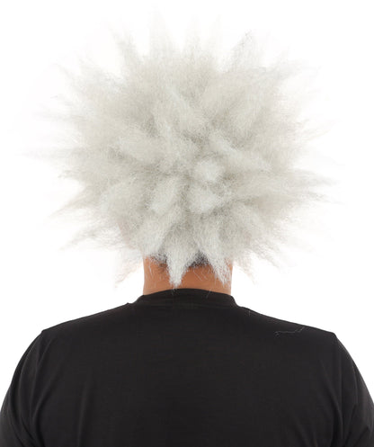 Men's Spiky Clown Theatrical Wig | Multicolor Options | Create of synthetic fiber, massive spiky volume, integrated forehead piece | Party, Halloween, theater, drag, performance, costume events