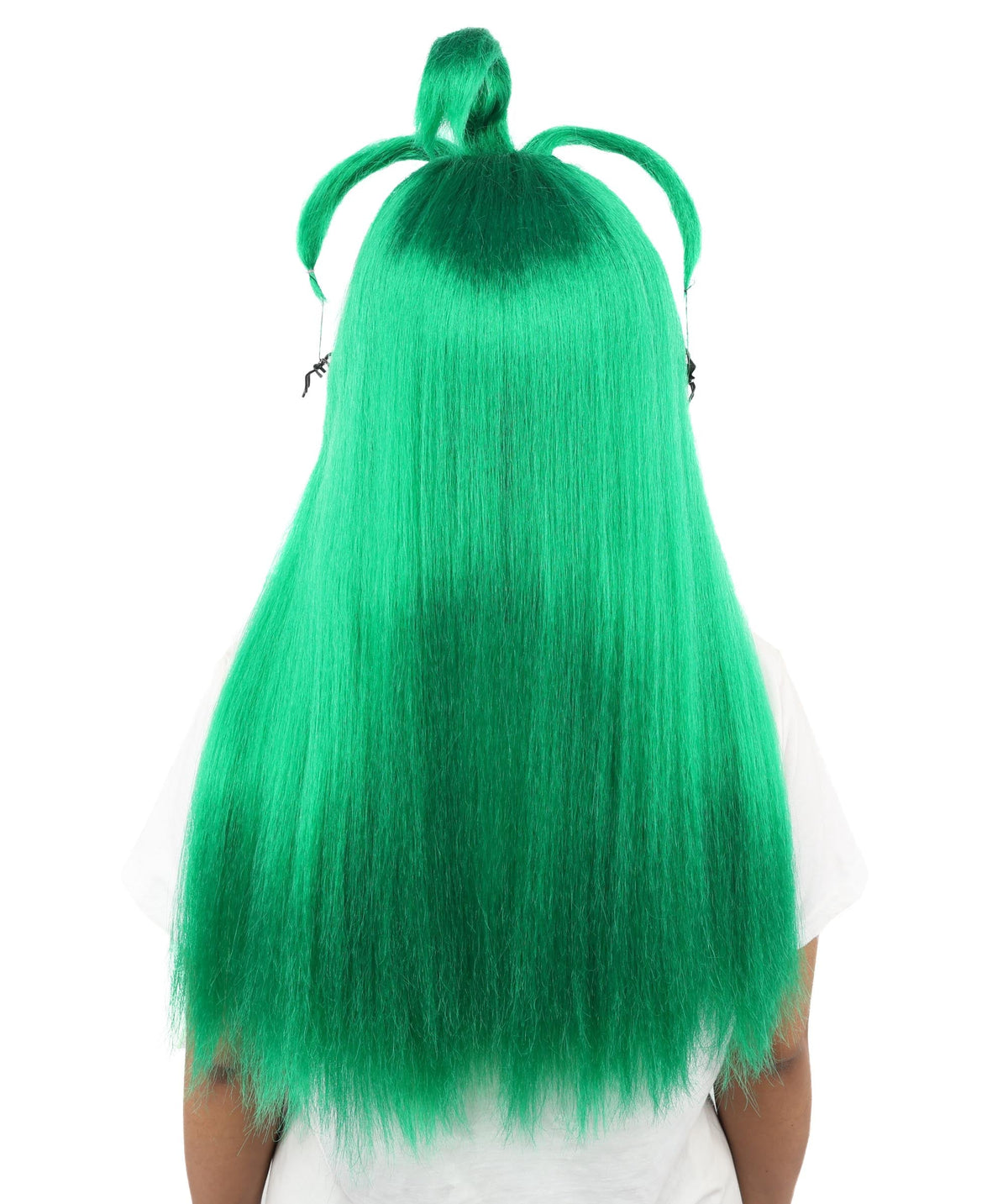 HPO Adult Women's Spider Gothic Sculpted Wig | Multiple Color Options, create of synthetic fiber, architectural spider-leg loops with blunt bangs, breathable base | Party, Halloween, theater, drag, performance, costume events